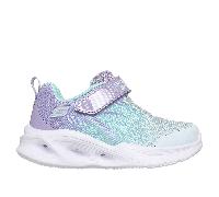 Skechers S-Lights: Sola Glow - Color Breeze Sneaker in Violett, Größe 24