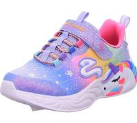 Skechers S-Lights Unicorn Dreams 302311L-BLMT, Girl Sneakers,Sports Shoes, Blue, 34 EU