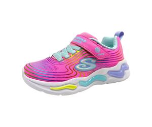 Skechers S LIGHTS WAVY BEAMS 302338L/PKMT Rosa PKMT- Pink/Multi EU 27