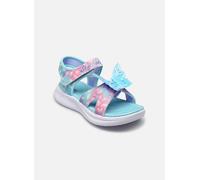 Skechers Mädchen Jumpsters Sandal - Butterfly Brights Sandalen in Blau-Mehrfarbig, Größe 33