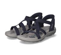 Skechers Damen Reggae Slim-Stretch Flex Hands Free Slip-Ins Sandalen, Marineblau, 40 EU