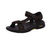 Skechers - Sandaletten mit Fußbett offen braun - Gr. - 44