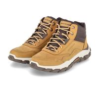 Skechers Santoro Hopkins Wanderstiefel für Herren, Weizenleder, synthetisches Netzgewebe, 45.5 EU