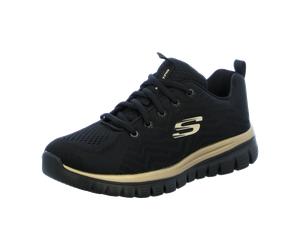 Skechers Schnürhalbschuh Graceful-Get Connected für Damen, schwarz, Größe 36 EU