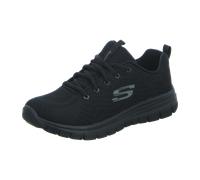 Skechers Schnürhalbschuh Graceful-Get Connected für Damen, schwarz, Größe 38 EU