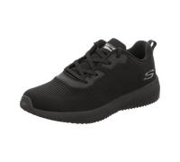 Skechers Sneaker SQUAD Schnürhalbschuh Herren Schwarz Gr. 44 EU