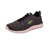 SKECHERS Herren Sneaker 'Track' anthrazit / neongrün, Größe 45 Anthrazit / NeongrüN