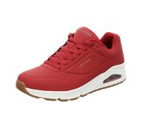 Skechers Schnürhalbschuh Uno-STAND ON AIR für Herren, rot, Größe 45 EU