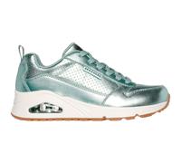 Skechers - Schnürschuhe Profilsohle flach Grün - Gr. - 36