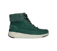 Skechers - Schnürstiefel flach gefüttert darkgreen/white - Gr. - 41