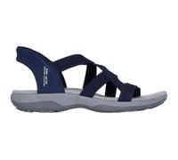 Skechers Reggae Slim Stretch Flex Sandalen EU 38 Navy Knit Gore