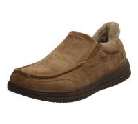 Skechers Murette Scofield Textil Herren Hausschuhe in Beige EU 43 / UK 9