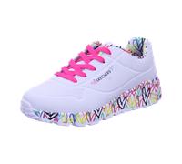 SKECHERS Kinder Freizeitschuhe UNO LITE - LOVELY LUV Weiß 38 (0195204112076)