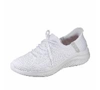 Slip-On Sneaker SKECHERS "ULTRA FLEX 3.0" Gr. 40, weiß Damen Schuhe Sneaker mit Slip Ins-Funktion für leichten Einschlupf (58116757-40)