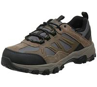Skechers Men's SELMEN-ENAGO Trail Oxford Hiking Shoe, Tan, 10.5 Extra Wide US