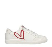 Skechers Side Street - Lonely Heart 177983-WRD, Womens Sneakers, White, 36 EU