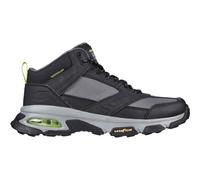 Skechers Herren Skech-air Envoy Bulldozer Sneaker, Black Leather Mesh Charcoal Trim, 44 EU