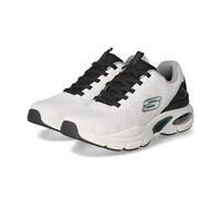 Skechers Skech-air Ventura-Sneaker für Herren, Weißes Mesh-Synthetik-Schwarz, 45.5 EU