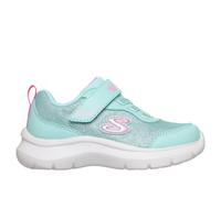 Skechers Skech Fast - Sparkly Sister Shoes in Mint, Größe 26, in der Maschine waschbar