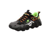 Skechers Skech-o-Saurus Lights Sneaker, Schwarz/Limettengrün, 36 EU