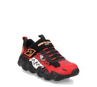Skechers Skech-o-Saurus Lights Sneaker für Jungen, Rot/Schwarz, 31 EU