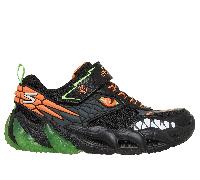 Skechers Skech-O-Saurus Light 3.0 Shoes in Schwarz/Grün, Größe 33.5