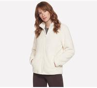 Skechers Skech-Sherpa Jackett in Off Weiss, Größe Groß