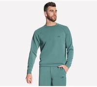 Skechers SKECHCLOUD Elevate Crew in Grau/Grün, Größe 2XL
