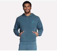 Skechers SKECHCLOUD Elevate Kapuzenpullover in Blau/Grau, Größe Medium