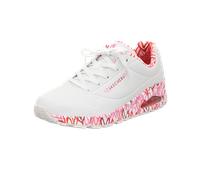 Skechers UNO-Loving Love 155506-WRPK, Womens Sneakers, White, 41 EU
