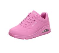 Skechers Sneaker Street Uno – Stand on Air Durabuck/Mesh Rosa Größe 35 Damen
