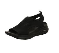 Skechers Arch Fit City Catch Damen Sandalen, Black Knit, 39 EU