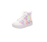 Skechers Girl's Hyperlift Sneaker, Weiß/Mehrfarbig, 11.5 Little Kid