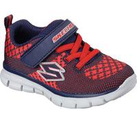 Skechers (SKEES) Jungen, Funktionsschuh, Synergy - Mini Knit, blau (nvrd), 28