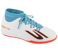 Skechers Skx 2 High Jr Youth IC 252170L-WTQP, Boy Indoor Football Trainers, White, 38 EU