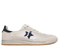 Skechers Damen Skx 92 Perfectly Shimmered Turnschuhe, Off White Suede/Navy Trim, 36 EU