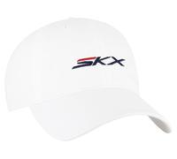 Skechers SKX Heritage Baseballmütze, Unisex, Weiß, weiß, Einheitsgröße