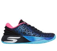 Skechers SKX JE1 Shoes in Schwarz/Blau/Rosa, Größe 42, Vegan