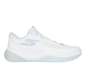 Skechers SKX LEAGUE Sneaker in Weiss/Light Blau, Größe 44