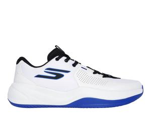 Skechers SKX LEAGUE Sneaker in Wht/Schwarz/Blau, Größe 43