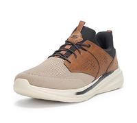 Skechers Slade Breyer 210892 Herren-Sneaker, Braun/Hellbraun, 42.5 EU