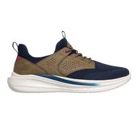 Skechers Herren Slade-Breyer 210892 Sneaker, Marineblau/Tan, 45 EU