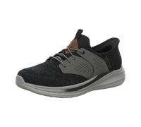 Skechers Slip-ins Relaxed Fit: Slade - Caster Sneaker in Schwarz/Grau, Größe 44, Vegan