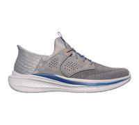 Skechers SLADE 210889 GRY grau - Slipper für Herren - Größe 42