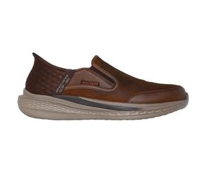 Skechers Slade - Cooper Herren Slipper, braun, Größe 48 ½ 48 ½