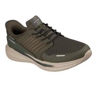 Skechers Slade Luther Herren Sneakers in Olivgrün aus Synthetik / Mesh EU 40,5 / UK 7