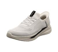 Skechers Herren Slade-Quinto Hands Free Slip-in Mokassin, Weiss/opulenter Garten, 43 EU