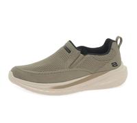Skechers Herren Slade Royce, Taupe, gestricktes Netzgewebe, 44 EU