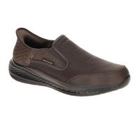 Skechers Slade Turnschuhe Ohne Schnürsenkel EU 43 Red Brown Leather