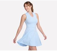 Skechers Sleeveless Birdie Dress in Weiss/Light Grau, Größe XL